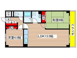 エスパシオ野並の物件間取画像